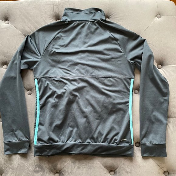Adidas climalite full zip warm-up jacket - Picture 5 of 10